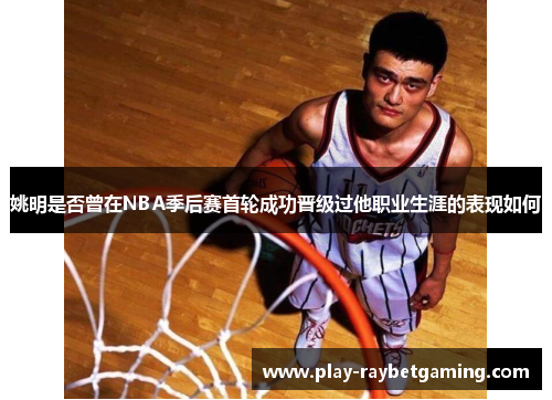 姚明是否曾在NBA季后赛首轮成功晋级过他职业生涯的表现如何